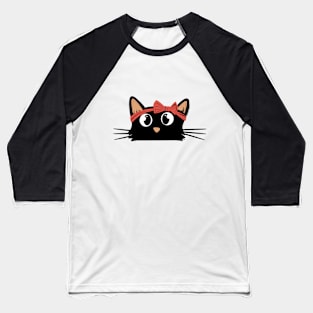 Cute cat mom Baseball T-Shirt